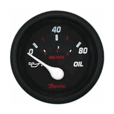 Faria Professional Red 2" Oil Pressure Gauge Faria Professional Red 2" Oil Pressure Gauge