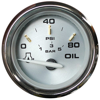 Faria Kronos 2" Oil Pressure Gauge - 80 PSI Faria Kronos 2" Oil Pressure Gauge - 80 PSI