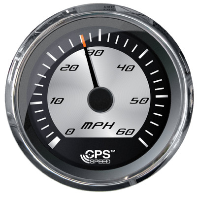 Faria Platinum 4" Speedometer - 60MPH - GPS Faria Platinum 4" Speedometer - 60MPH - GPS