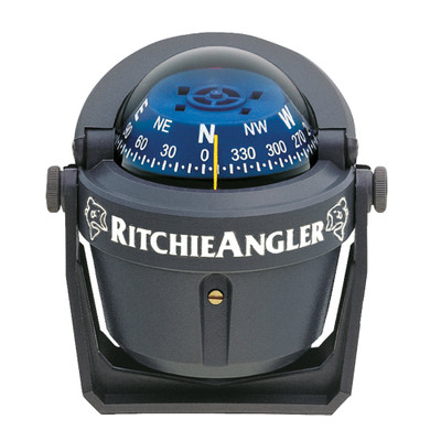 Ritchie RA-91 RitchieAngler Compass - Bracket Mount - Gray Ritchie RA-91 RitchieAngler Compass - Bracket Mount - Gray