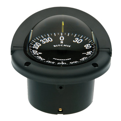 Ritchie HF-742 Helmsman Compass - Flush Mount - Black Ritchie HF-742 Helmsman Compass - Flush Mount - Black