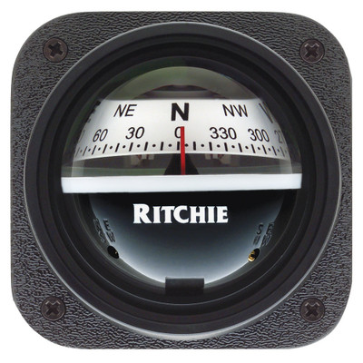 Ritchie V-527 Kayak Compass - Bulkhead Mount - White Dial Ritchie V-527 Kayak Compass - Bulkhead Mount - White Dial