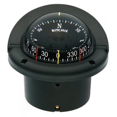 Ritchie HF-743 Helmsman Combidial Compass - Flush Mount - Black Ritchie HF-743 Helmsman Combidial Compass - Flush Mount - Black