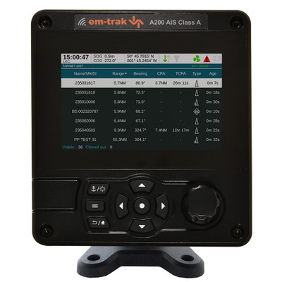 em-trak A200 Class A AIS Transceiver em-trak A200 Class A AIS Transceiver