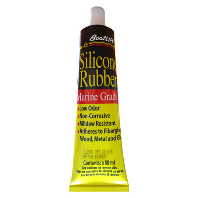BoatLIFE Silicone Rubber Tube - 2.8 FL. Oz - White BoatLIFE Silicone Rubber Tube - 2.8 FL. Oz - White