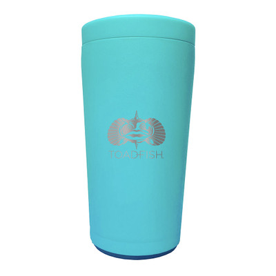 Toadfish Non-Tipping Can Cooler 2.0 - Universal Design - Teal Toadfish Non-Tipping Can Cooler 2.0 - Universal Design - Teal