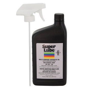 Super Lube Food Grade Synthetic Oil - 1qt Trigger Sprayer Super Lube Food Grade Synthetic Oil - 1qt Trigger Sprayer