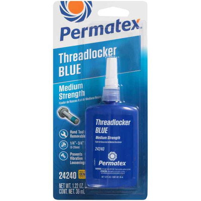 Permatex Medium Strength Threadlocker Blue - 36ml Bottle Permatex Medium Strength Threadlocker Blue - 36ml Bottle
