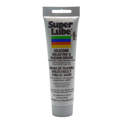 Super Lube Silicone Dielectric & Vacuum Grease - 3oz Tube Super Lube Silicone Dielectric & Vacuum Grease - 3oz Tube