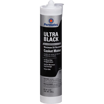 Permatex Ultra Black® Maximum Oil Resistance RTV Silicone Gasket Maker - 13oz Permatex Ultra Black® Maximum Oil Resistance RTV Silicone Gasket Maker - 13oz
