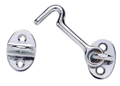 Seachoice 36121 Chrome Plated Brass Cabin Door Hook Seachoice 36121 Chrome Plated Brass Cabin Door Hook