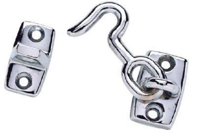 Seachoice 36211 Chrome Plated Zinc Cabin Door Hook Seachoice 36211 Chrome Plated Zinc Cabin Door Hook