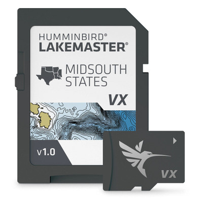 Humminbird LakeMaster® VX - Mid-South States Humminbird LakeMaster® VX - Mid-South States