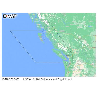 C-MAP M-NA-Y207-MS Columbia & Puget Sound REVEAL Coastal Chart C-MAP M-NA-Y207-MS Columbia & Puget Sound REVEAL Coastal Chart