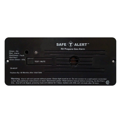 Safe-T-Alert 30 Series 12V RV Propane Alarm - Black Safe-T-Alert 30 Series 12V RV Propane Alarm - Black