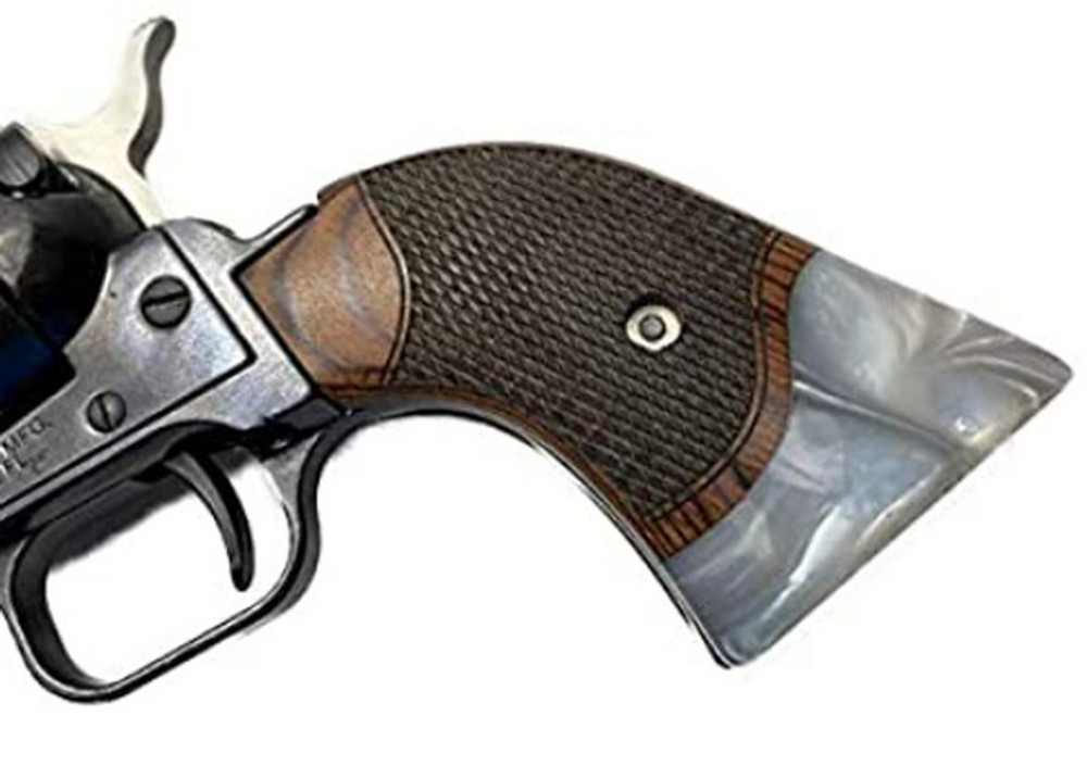 The Rosewood "Gentleman" Version Heritage Arms w/faux pearl accent - Rough Rider 6 & 9 Shot Grips (.22 &.22 Mag)