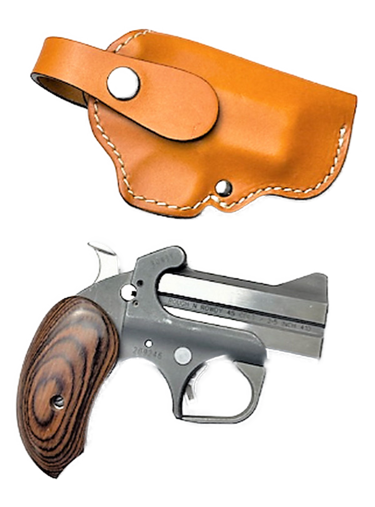 Full Leather Holster fits Bond Arms Brown up to 3.5" Barrel