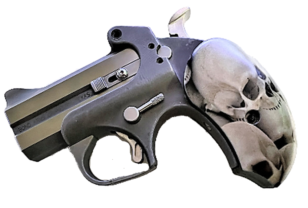 Bond Arms Derringer Grips Skulls XL size