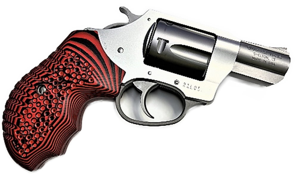 grips for ALL Charter Arms G10 wrap around Red Color and non-slip texture