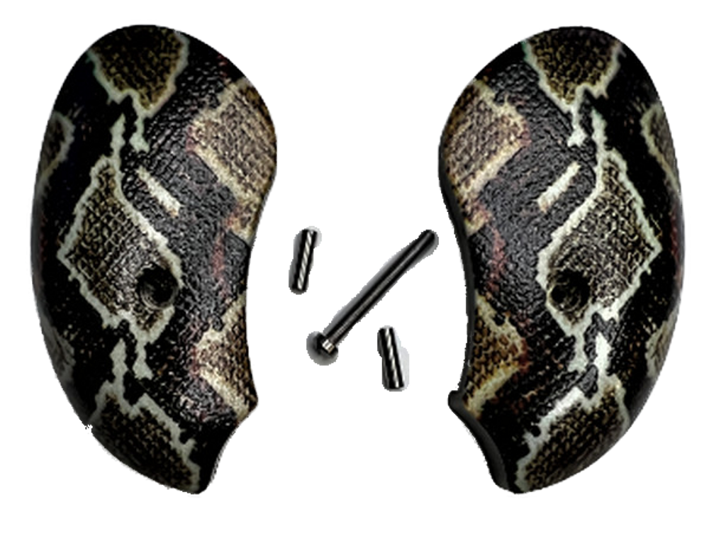 Bond Arms Derringer Grips faux Rattle Snake xl extended model