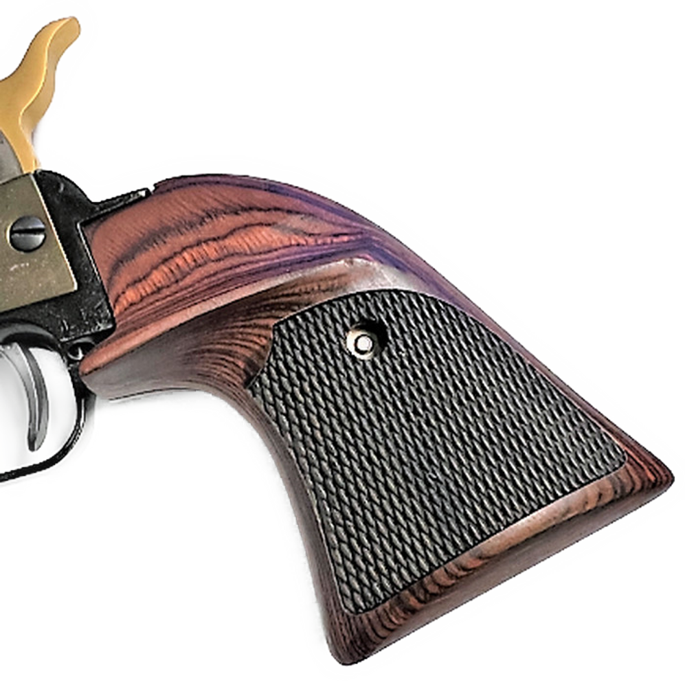 Heritage Arms Rough Rider grips 6 & 9 Shot .22 oversize Rosewood