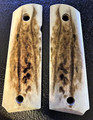 1911 Full Size Gun Grips UV printed from HD photo of Elk over wood