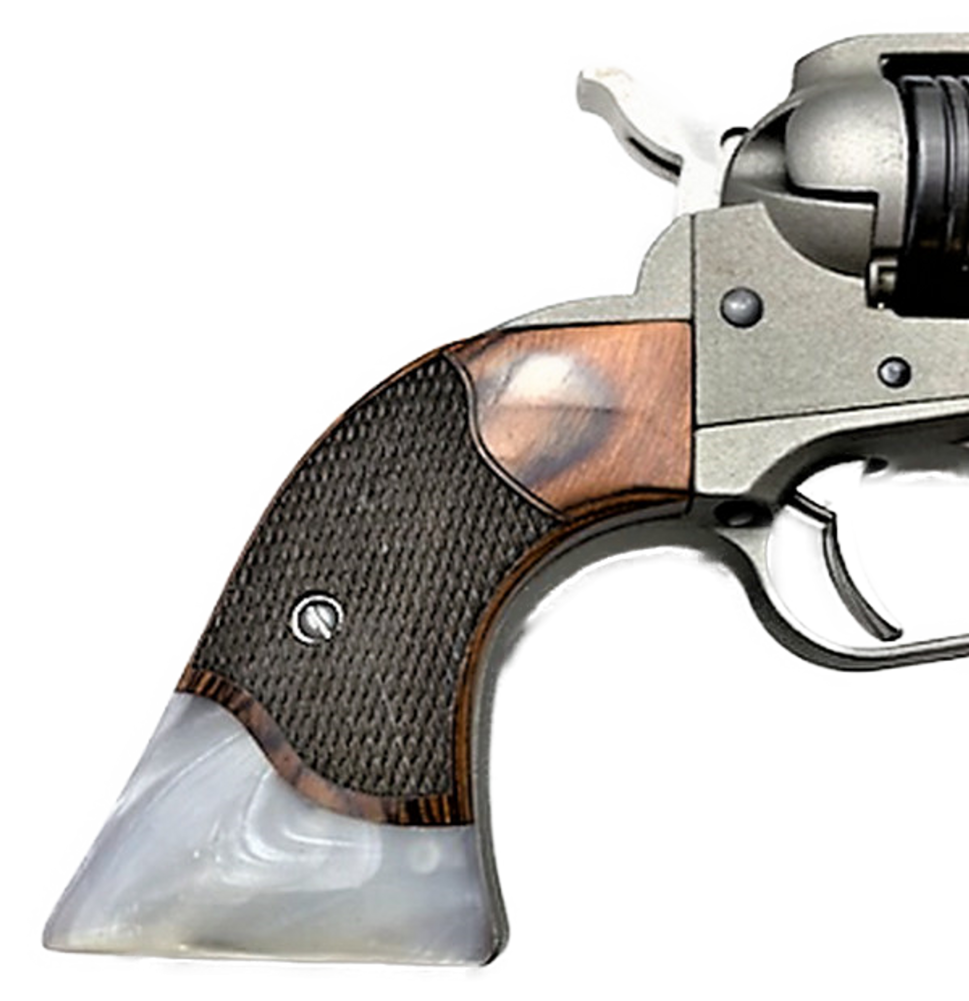 Ruger Wrangler GRIPS + Super models Rosewood White Pearl 