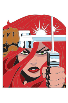 RED SONJA SIMONSON PIN