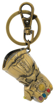 AVENGERS 3 INFINITY GAUNTLET PEWTER KEYRING