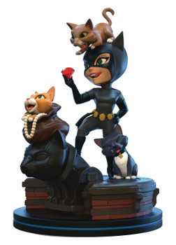 BATMAN ANIMATED CATWOMAN Q-FIG ELITE DIORAMA FIGURE