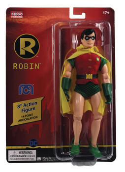 MEGO DC COMICS ROBIN 8IN AF