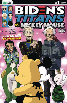 BIDENS TITANS VS MICKEY MOUSE (UNAUTH) #1 CVR D MICKEY & POOH