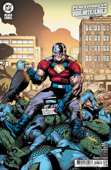 PEACEMAKER PRESENTS THE VIGILANTE EAGLY DOUBLE FEATURE #5 (OF 5) CVR C DOUG MAHNKE CARD STOCK VAR