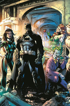 BATMAN #163 CVR A JIM LEE & SCOTT WILLIAMS BATMAN CONNECTING MIDDLE ALTERNATE COLOR