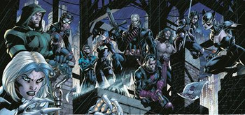 BATMAN #163 CVR I JIM LEE & SCOTT WILLIAMS HUSH CONNECTING GATEFOLD VAR