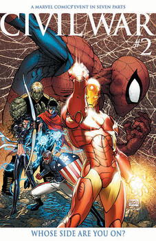 CIVIL WAR #2 FACSIMILE EDITION MICHAEL TURNER FOIL VAR