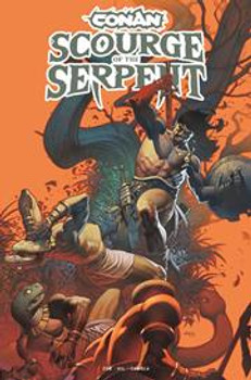 CONAN THE BARBARIAN SCOURGE OF THE SERPENT #1 (OF 4) CVR E CHRIS STEVENS VAR 