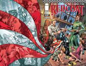 REDCOAT #16 CVR A BRYAN HITCH & BRAD ANDERSON WRAPAROUND
