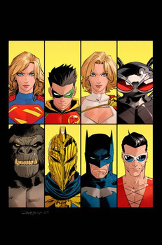 DC K.O. #1 (OF 4) CVR H DAN MORA BRACKET CARD STOCK VAR