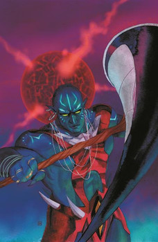 JUSTICE LEAGUE UNLIMITED #12 CVR E KEVIN WADA CARD STOCK VAR (DC K.O.)