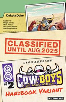 WILD WEST COW-BOYS OF MOO MESA #2 (OF 4) CVR C AJIT JOTHIKUMAR HANDBOOK VAR