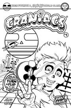 CRANIACS #1 (OF 4) CVR D JOE SIMKO COLOR YOUR OWN FLIP COVER VAR 