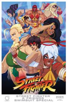2025 STREET FIGHTER & FRIENDS SWIMSUIT SPECIAL #1 (ONE SHOT) CVR C TOVIO ROGERS VAR