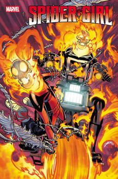 SPIDER-GIRL #5 JAVIER GARRON SPIDER-GIRL FUNHOUSE MIRROR VAR