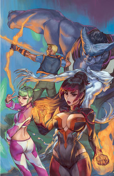 VALIANT BEYOND ALL-NEW HARBINGER #2 COVER D CURZI FULL ART