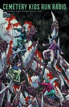 CEMETERY KIDS RUN RABID #4 (OF 4) CVR B JENNA CHA VAR CEMETERY KIDS RUN RABID #4 (OF 4) CVR B JENNA CHA VAR