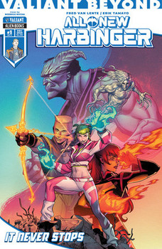 VALIANT BEYOND ALL-NEW HARBINGER #4 IT NEVER STOPS #1 CVR A ROCHA VALIANT BEYOND ALL-NEW HARBINGER #4 IT NEVER STOPS #1 CVR A ROCHA