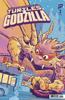 TEENAGE MUTANT NINJA TURTLES X GODZILLA #2 CVR B BA TEENAGE MUTANT NINJA TURTLES X GODZILLA #2 CVR B BA