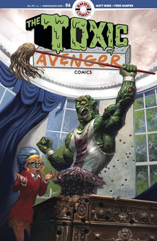 TOXIC AVENGER COMICS #6 CVR A FRED HARPER TOXIC AVENGER COMICS #6 CVR A FRED HARPER