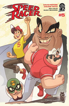 SPEED RACER #5 CVR B SEAN GALLOWAY RETRO MANGA VAR SPEED RACER #5 CVR B SEAN GALLOWAY RETRO MANGA VAR